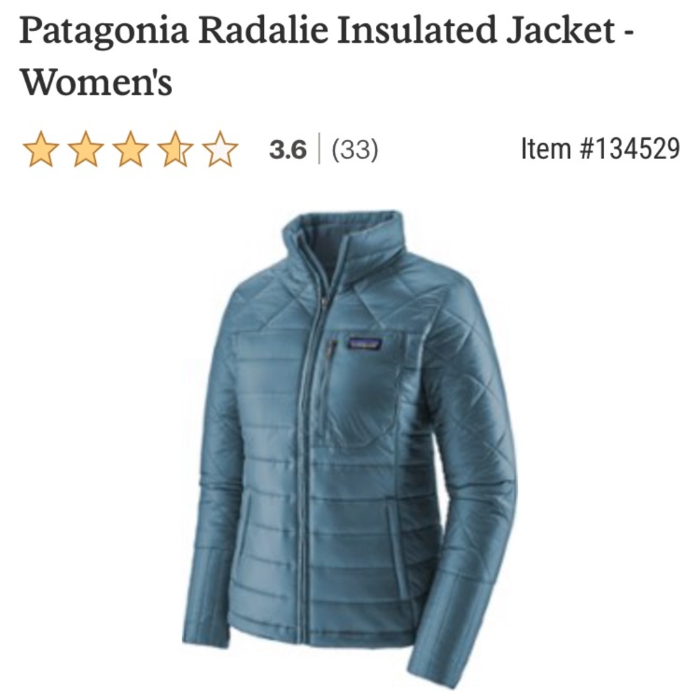 Patagonia radalie Puffy Jacket